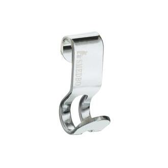 Smedbo DK2100 Pair of 1 5/8 in. Shower Basket Hooks in Polished Chrome from the Sideline Collection